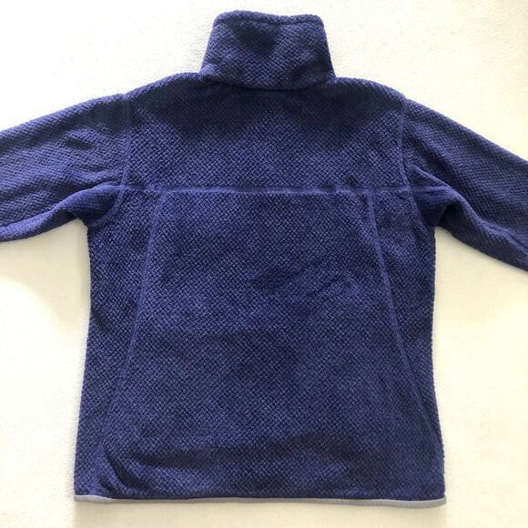 Patagonia Women HDX Purple Gray Retool Snap T Fleece Jacket Pullover Top 25441 S - Picture 10 of 12